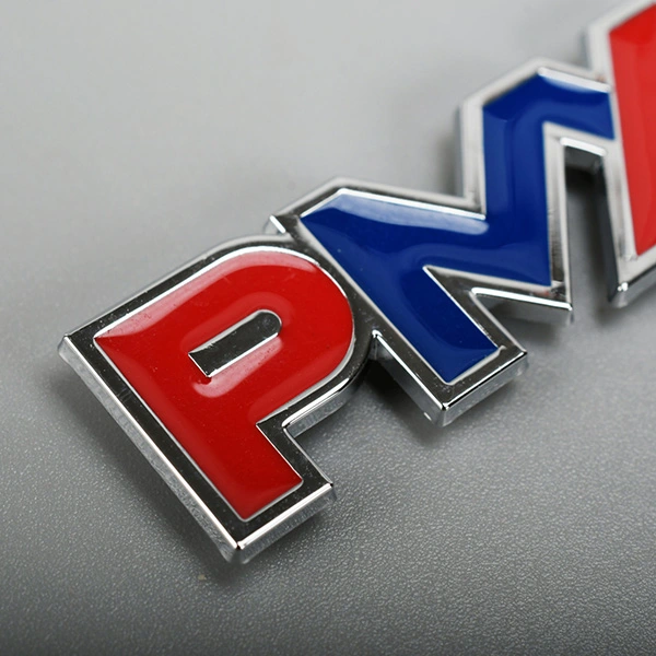 ملصق شعار Chrome Emblem 3D